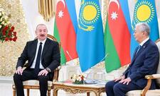 Azərbaycanla Qazaxıstan arasında siyasi əlaqələr hazırda yüksək səviyyədədir