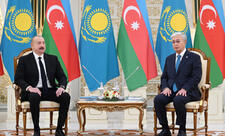 Azərbaycan və Qazaxıstan prezidentlərinin Astanada təkbətək görüşü olub