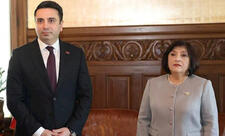 Cenevrədə Sahibə Qafarova və Alen Simonyan arasında görüş başlayıb