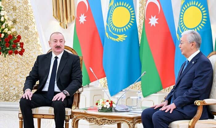 Azərbaycanla Qazaxıstan arasında siyasi əlaqələr hazırda yüksək səviyyədədir