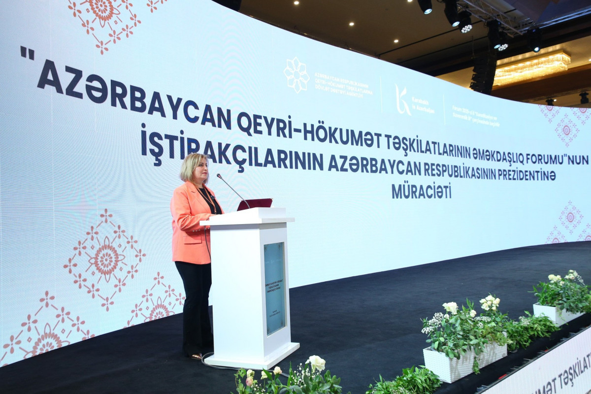 QHT-lərin Əməkdaşlıq Forumunun iştirakçıları Prezident İlham Əliyevə müraciət qəbul edib