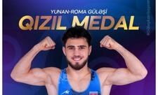 Dünya çempionu olan güləşçi: "Qələbəmi müzəffər Azərbaycan ordusuna və şəhidlərmizə həsr edirəm"