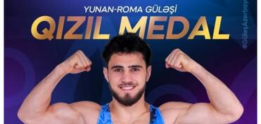 Dünya çempionu olan güləşçi: "Qələbəmi müzəffər Azərbaycan ordusuna və şəhidlərmizə həsr edirəm"