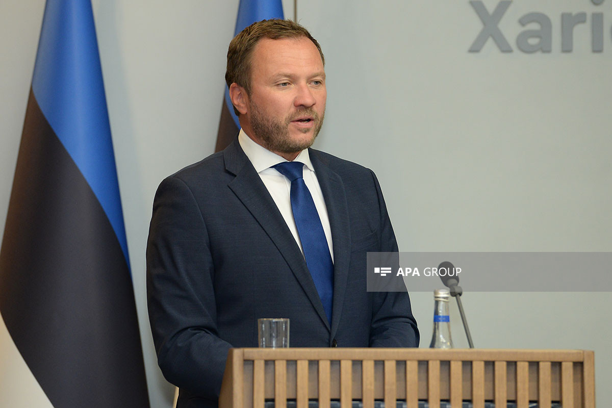 Estoniya Azərbaycanla Ermənistan arasında müsbət dinamikanın davam edəcəyinə ümid edir