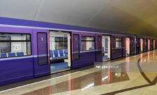 Metroda Bənövşəyi xətt üzrə stansiyalarda interval azaldılır