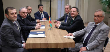 Kamran Əliyev Braziliya, İspaniya və Portuqaliya Baş prokurorları ilə görüşüb