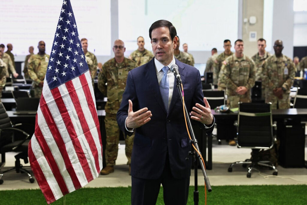 Rubio: Qəzzaya beynəlxalq qüvvələrin yerləşdirilməsi üçün mexanizm yaradılacaq