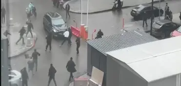 Moskvada kütləvi dava olub, 40 nəfər saxlanılıb