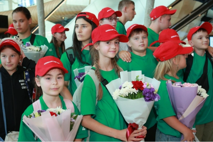 Ukraynadan daha 30 uşaq reabilitasiya xidmətləri ilə təmin edilmək üçün Azərbaycana gətirilib