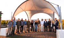 Leyla Əliyeva və Arzu Əliyeva Axar-Baxar Milli Parkının açılış mərasimində iştirak ediblər