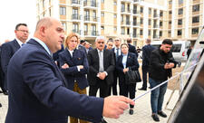 Azərbaycan və Belarusun Baş nazirlərinin müavinləri Ağdamda tikinti işləri ilə tanış olublar