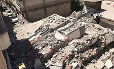 Türkiyədə beşmərtəbəli bina çöküb, 5 nəfər dağıntılar altında qalıb