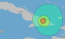 Melissa qasırğası səbəbindən Kubadan 735 min nəfər təxliyə edilib
