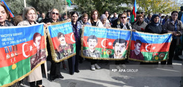 Birinci Qarabağ müharibəsində itkin düşən 4 hərbçinin qalıqları Bakıda dəfn olunub - FOTO