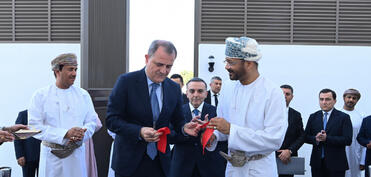 Azərbaycanın Omandakı səfirliyinin binasının rəsmi açılış mərasimi olub