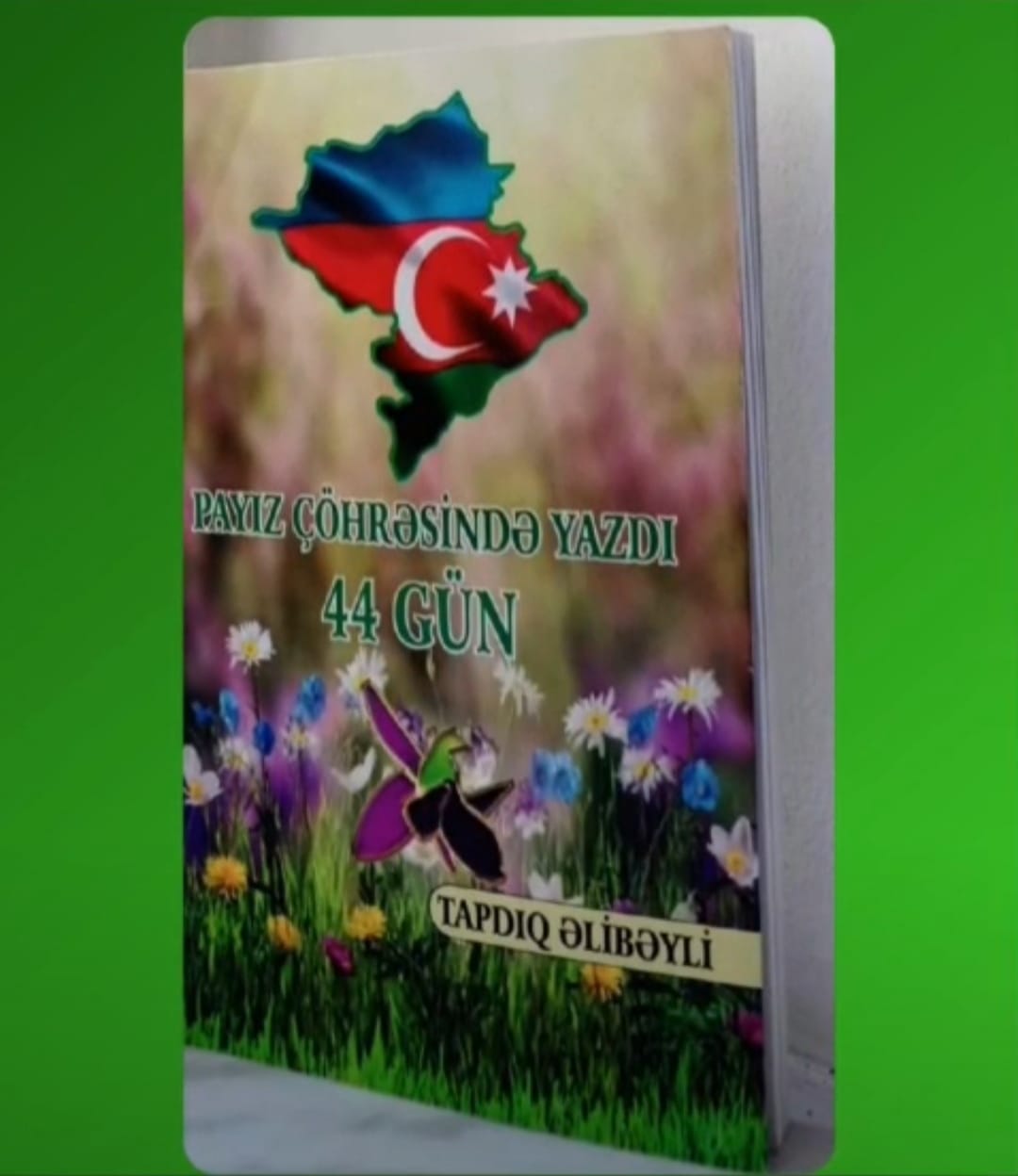 “Payız şöhrəsində yazdı 44 gün” kitabı – Vətən  müharibəsinin ilk poetik salnaməsi
