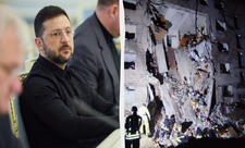 Zelenski Rusiyanın Ukraynaya son zərbələrinə reaksiya verib: ölənlər və onlarla yaralı var