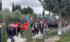 Birinci Qarabağ müharibəsində itkin düşən Cəmil Rəhimovun nəşinin qalıqları Şirvanda dəfn edilib - FOTO