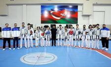 "Qarabağ"ın braziliyalı futbolçusu parataekvondoçuların məşqində olub