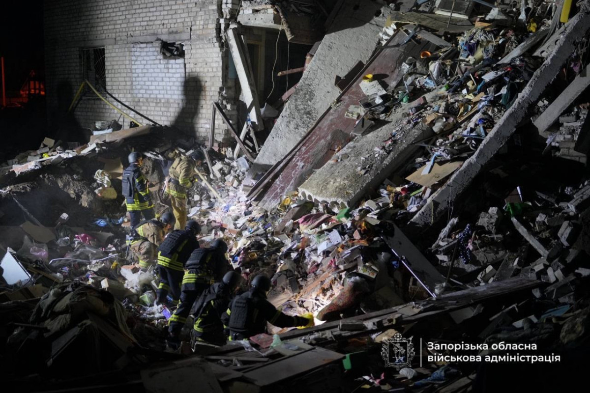 Rusiyanın Zaporojyeyə zərbələri nəticəsində ölən və yaralananlar var- YENİLƏNİB-1