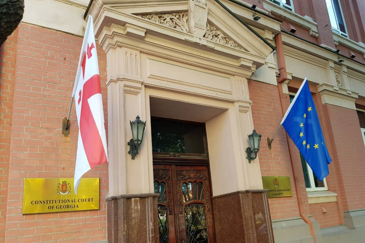 Saakaşvilinin partiyasının ləğvi üzrə iddia Konstitusiya Məhkəməsinə təqdim olunub