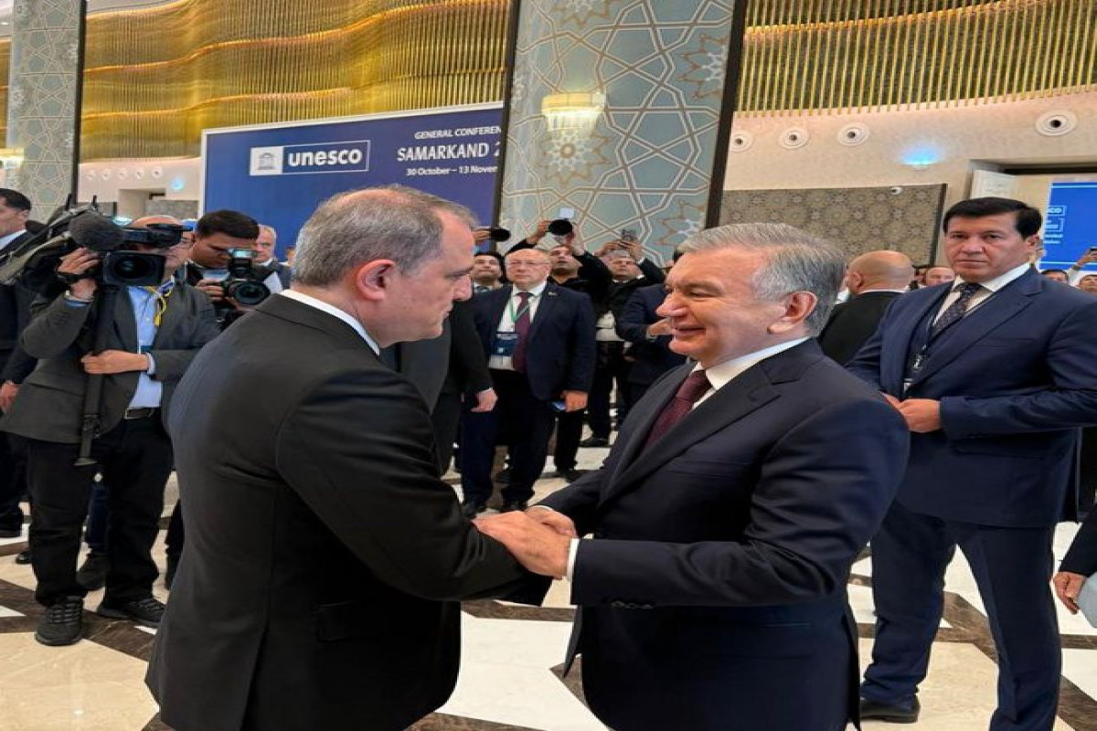 Ceyhun Bayramov Özbəkistan Prezidenti ilə görüşüb