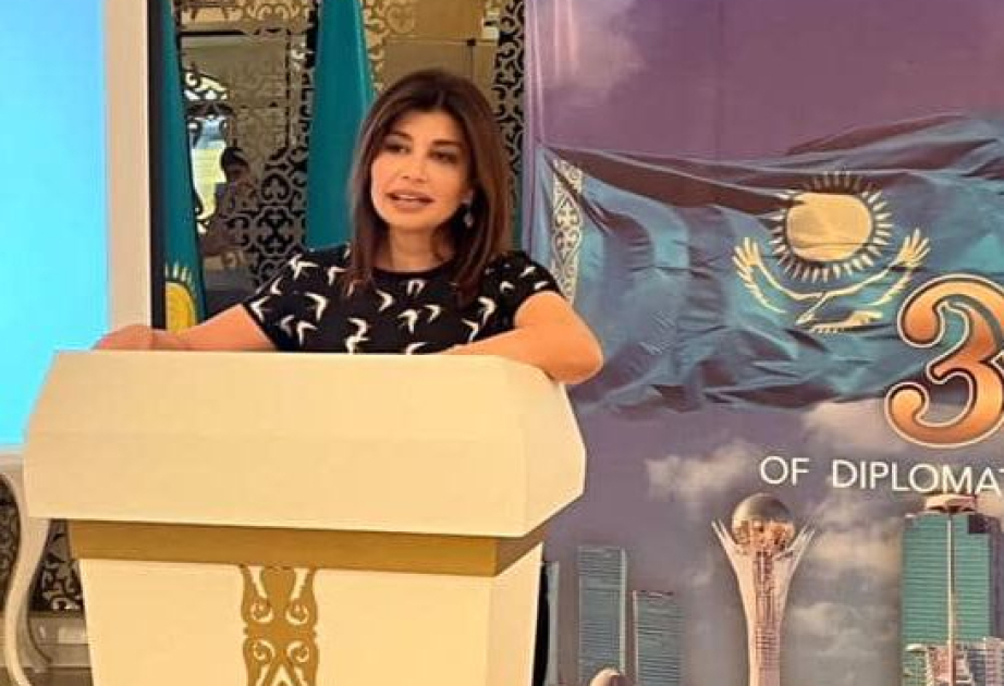 Günay Əfəndiyeva: Azərbaycan ilə Qazaxıstanın tərəfdaşlığı həyatın müxtəlif istiqamətləri üzrə genişləndirilməkdədir