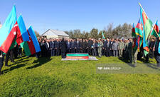 Birinci Qarabağ müharibəsində itkin düşən Elçin Heydərovun nəşinin qalıqları İmişlidə dəfn olunub - FOTO