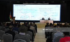 Zəngilan Konqres Mərkəzində diplomatik korpus üçün brifinq keçirilib