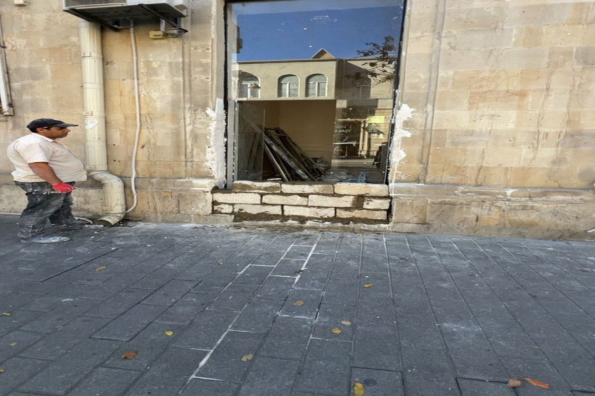 Bakıda memarlıq abidəsinə zərər vurmaq cəhdinin qarşısı alınıb