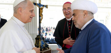 Allahşükür Paşazadə Vatikanda Roma Papası ilə görüşüb