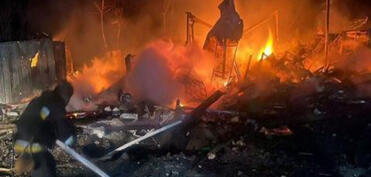 Ukraynanın Odessa vilayətinə dron hücumu olub, iki nəfər ölüb, bir yaralı var