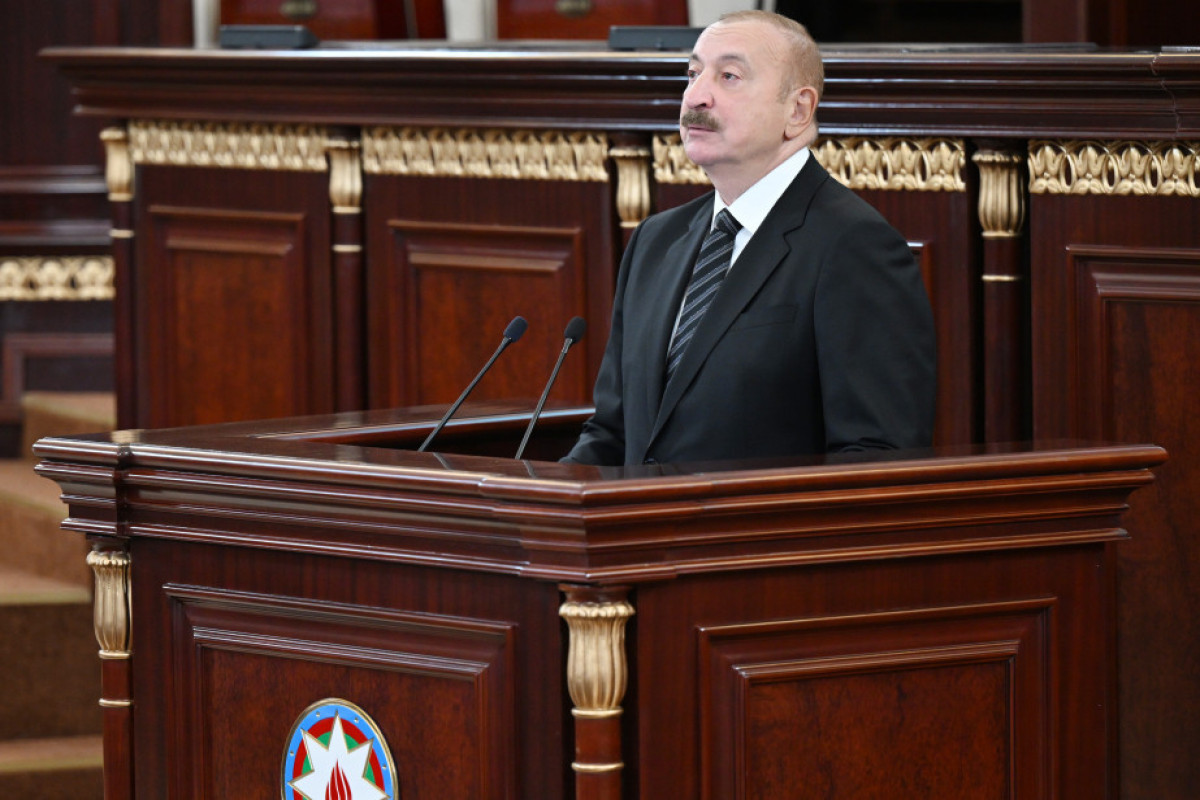 Prezident İlham Əliyev: Pilotsuz uçuş aparatlarını istehsal etməyə başlamışıq və bunu davam etdirəcəyik