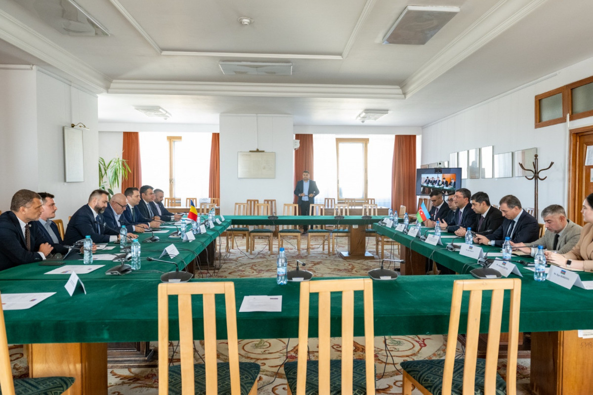 Azərbaycan nümayəndə heyətinin Rumıniya Senatında görüşü keçirilib