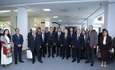 AMEA-nın 80 illik yubileyi çərçivəsində Mərkəzi Elmi Kitabxanada yeni elektron zalın açılışı olub