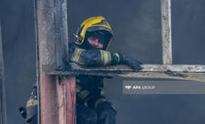 Daşkəsəndə kitabxanada yanğın olub