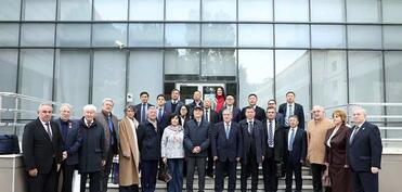 AMEA-nın 80 illik yubileyi çərçivəsində Mərkəzi Elmi Kitabxanada yeni elektron zalın açılışı olub