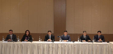 Ədliyyə Nazirliyi və KOBİA sahibkarlarla görüş keçirib