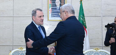 Ceyhun Bayramov Əlcəzair Xalq Milli Assambleyasının sədri ilə görüşüb