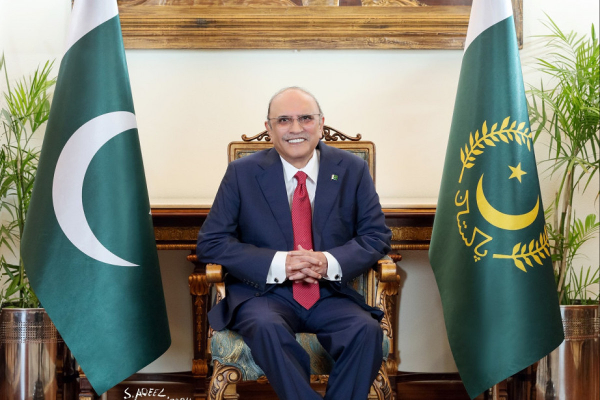 Pakistan Prezidenti Azərbaycan liderini təbrik edib