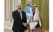 Prezident Ərəb Koordinasiya Qrupuna daxil olan üzv qurumların rəhbər şəxslərini qəbul edib - FOTO