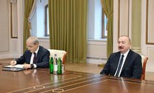 Prezident Ərəb Koordinasiya Qrupuna daxil olan üzv qurumların rəhbər şəxslərini qəbul edib - FOTO