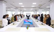 Mərkəzi Elmi Kitabxanada Qələbənin 5-ci ildönümünə həsr olunmuş lektoriya keçirilib