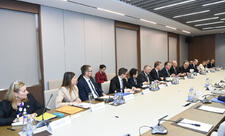 Ceyhun Bayramov NATO nümayəndə heyəti ilə görüşüb