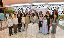 Şəhid övladlarının çəkdiyi rəsmlər əsasında poçt markaları təqdim olunub