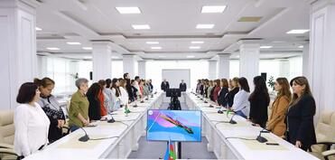 Mərkəzi Elmi Kitabxanada Qələbənin 5-ci ildönümünə həsr olunmuş lektoriya keçirilib