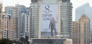 Bakıda Zəfər Gününün beşinci ildönümü münasibətilə hərbi parada hazırlıq keçirilir - FOTO