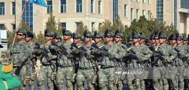 Naxçıvanda hərbi yürüş keçirilir - FOTO