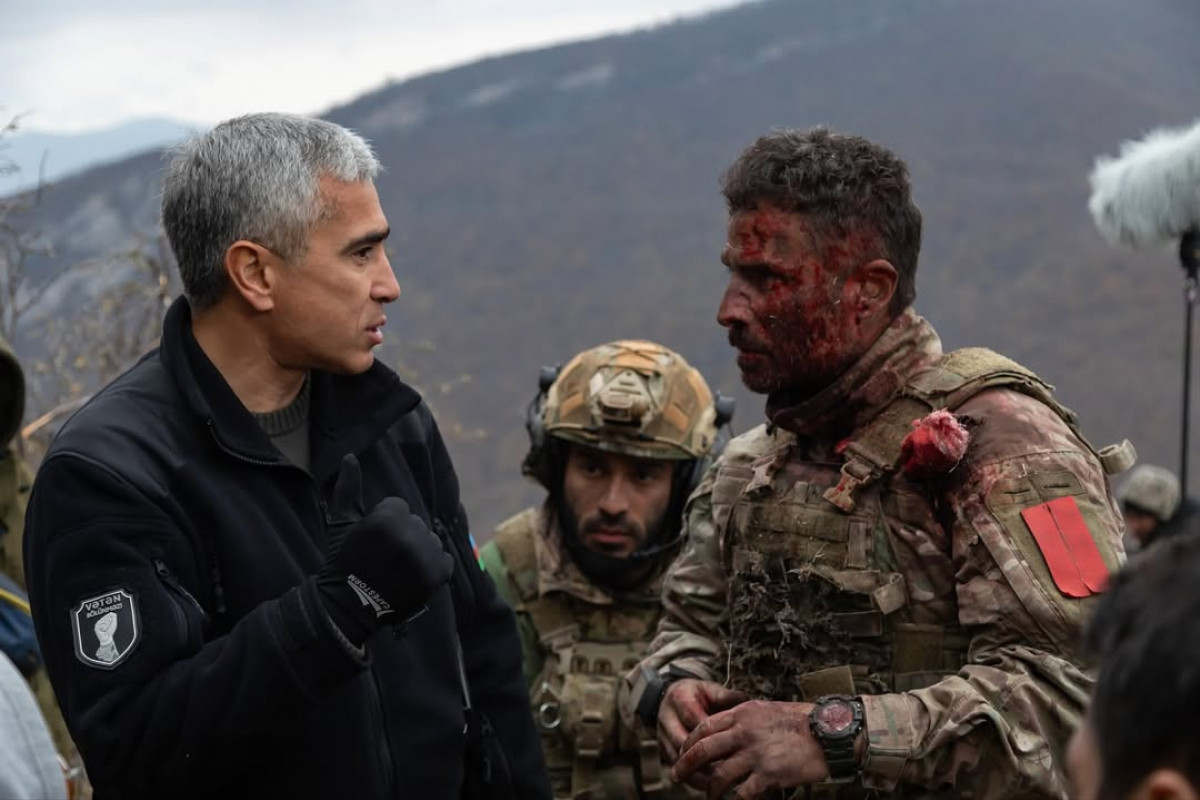 Vətən müharibəsindən bəhs edən "44" filminin çəkilişləri başa çatıb - FOTO