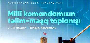 Azərbaycanın kişi boksçulardan ibarət U-23 millisi Türkiyəyə yollanıb